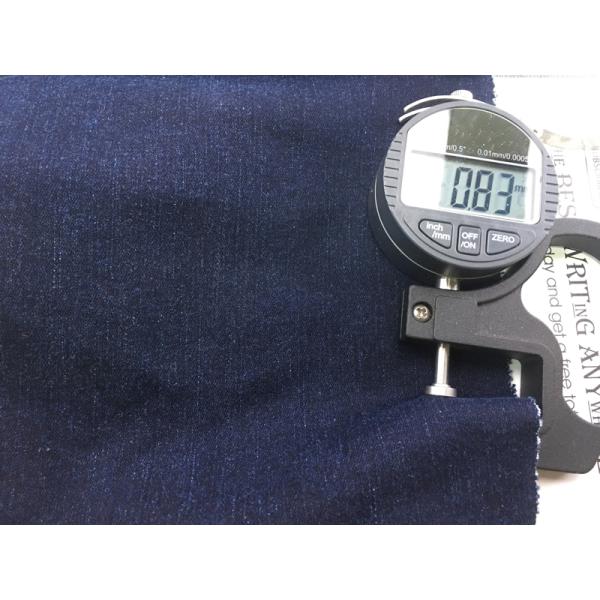 Hot selling 64%COTTON 23%POLY 10%RAYON 3%SPANDEX 10.7/11.9oz stone washed denim fabric for jeans