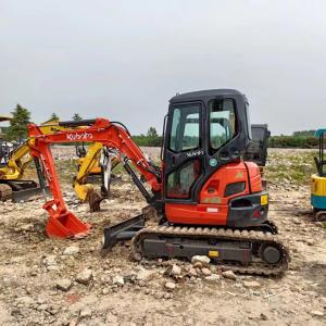 China Original Used 3 Ton Excavator Kubota U35 Digger Second Hand Kubota 35 55 wholesale