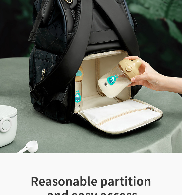 Diaper Bag Multi-function and large capacity Waterproof And Oil-proof Mummy Bag Baby Changing Bag