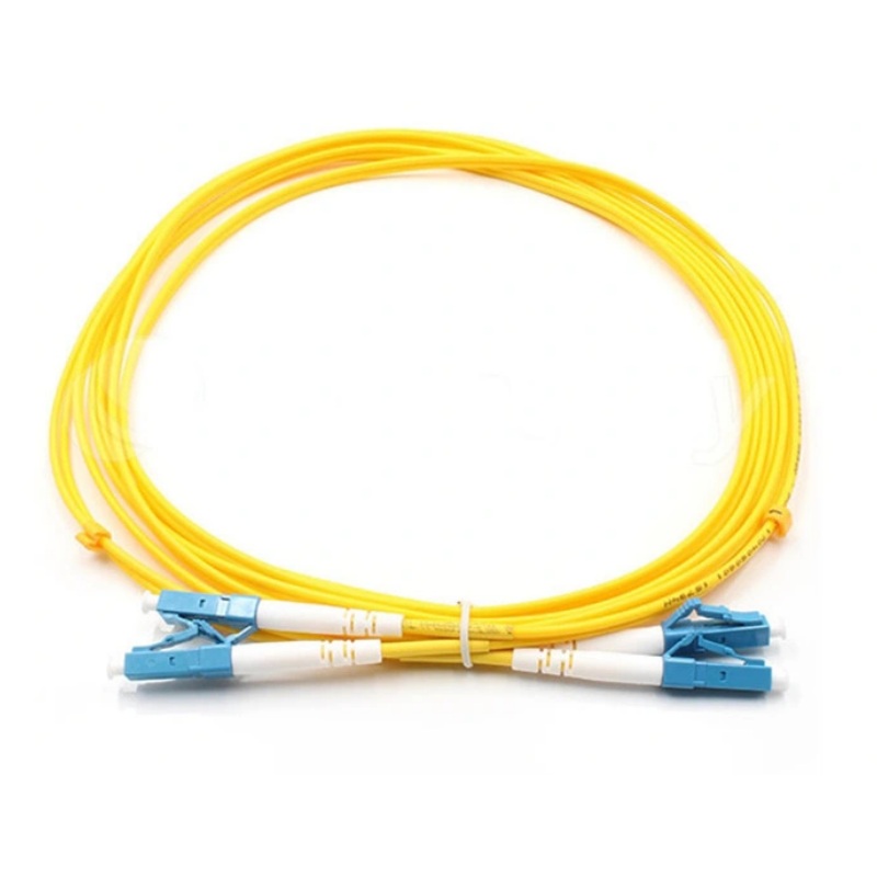 Speed Data Transmission G657A2 Duplex Optical Fiber Patch Cord for Communication