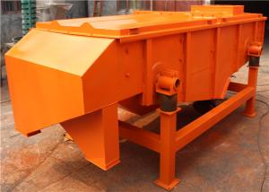 China Carbon Steel Coal Sand 100T/H Linear Vibrating Screen wholesale