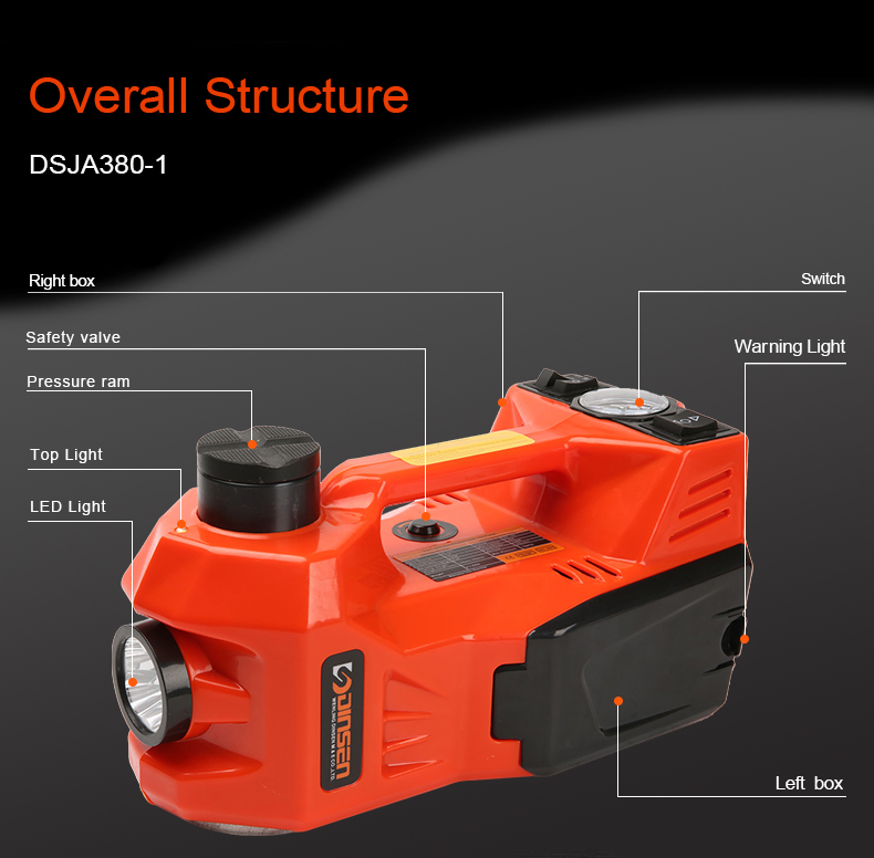 3t Low Profile Hydraulic Garage Jack Floor Jack Car Jacks With LED Light