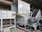 22*2kw 20rpm Solid Waste Double Shaft Shredder Machine