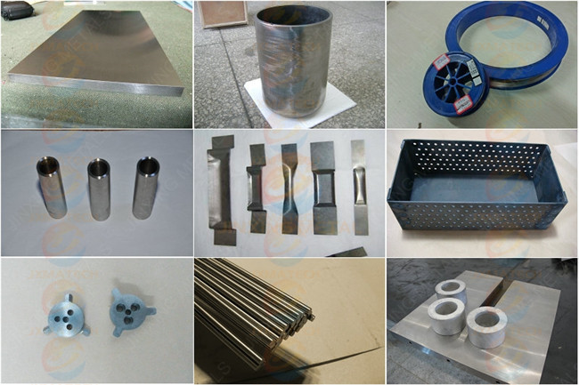 Custom Size Molybdenum Products Mow 70/30 Alloy Rod With Tungsten Leads