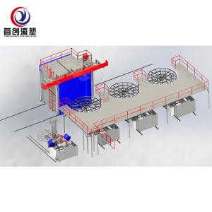 China Multi-arm rotomolding machine for water tank manufacturing wholesale