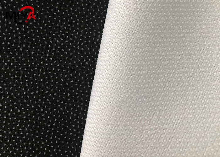 PA 80gsm Twill Weaving Fusible Interlining Fabric