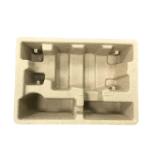 Recycled Paperboard Trays For Packaging Antioil Antistatic Protective