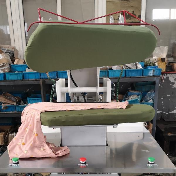 LED plc Industrial Nightclothes steam Pressing Machine LED PLC Control steam heating system