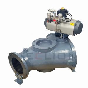 China Wear Resistant Pendulum Diverter Valve 3 Way DN50-DN400 wholesale