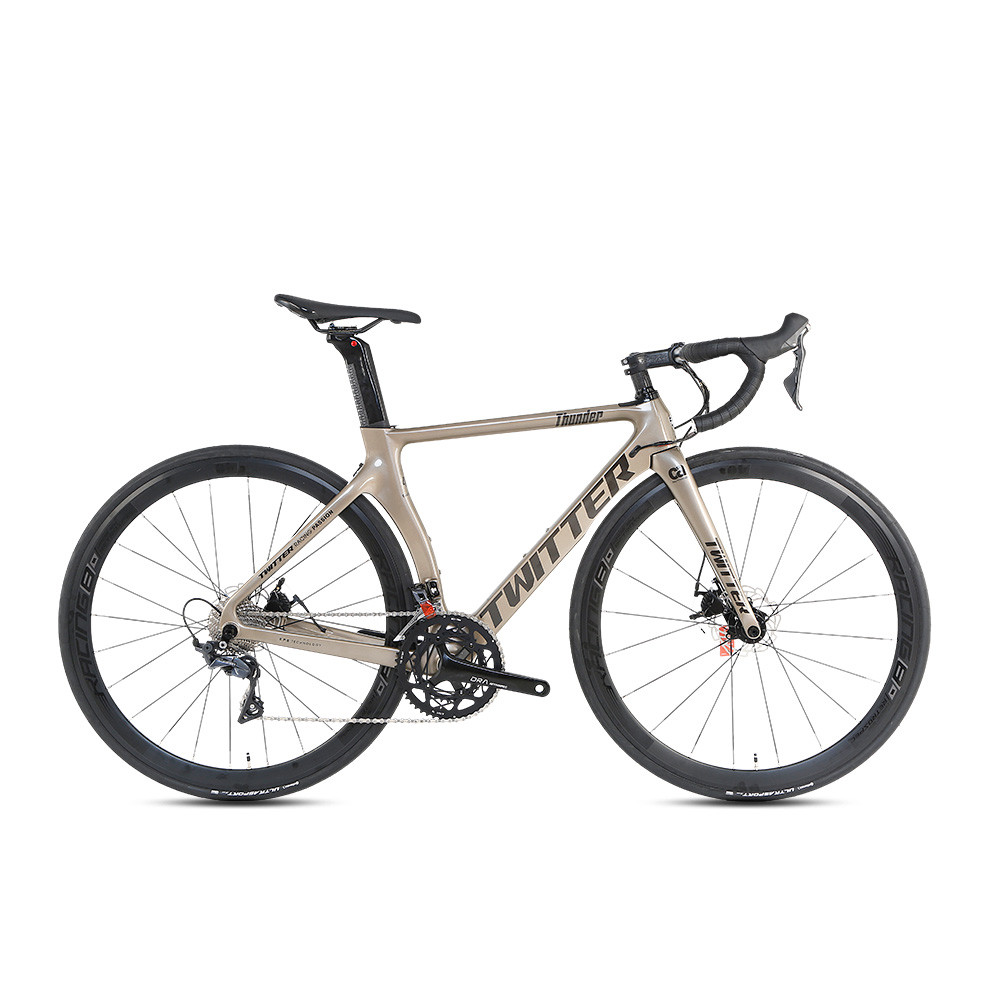 Carbon Fiber Road Bike 700C Thru Axle 142mm Disc Brake SHIMANO 105 R7000 Speed