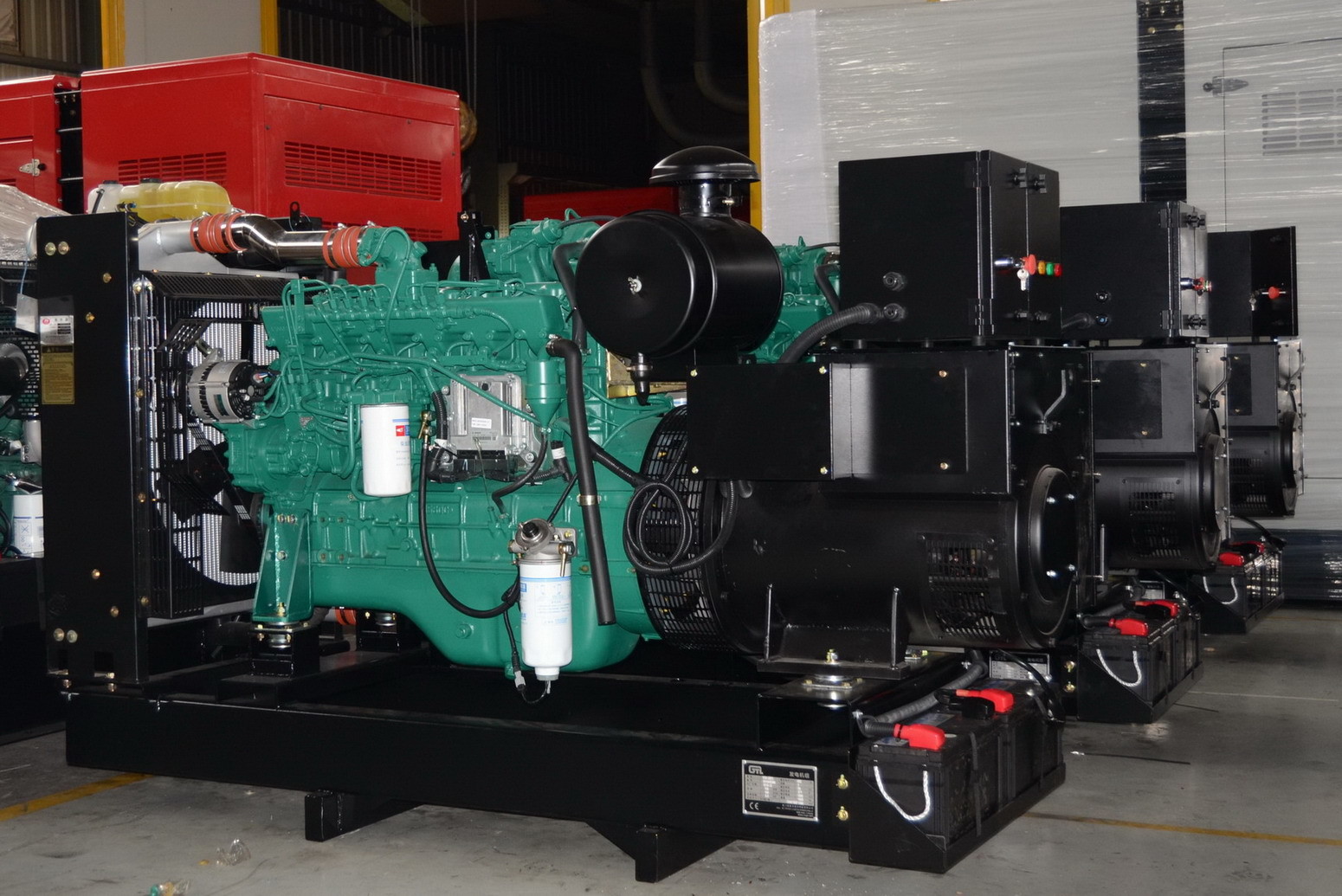 Industrial Single Phase Alternator Yuchai Engine Diesel Generator 36KW 45KVA