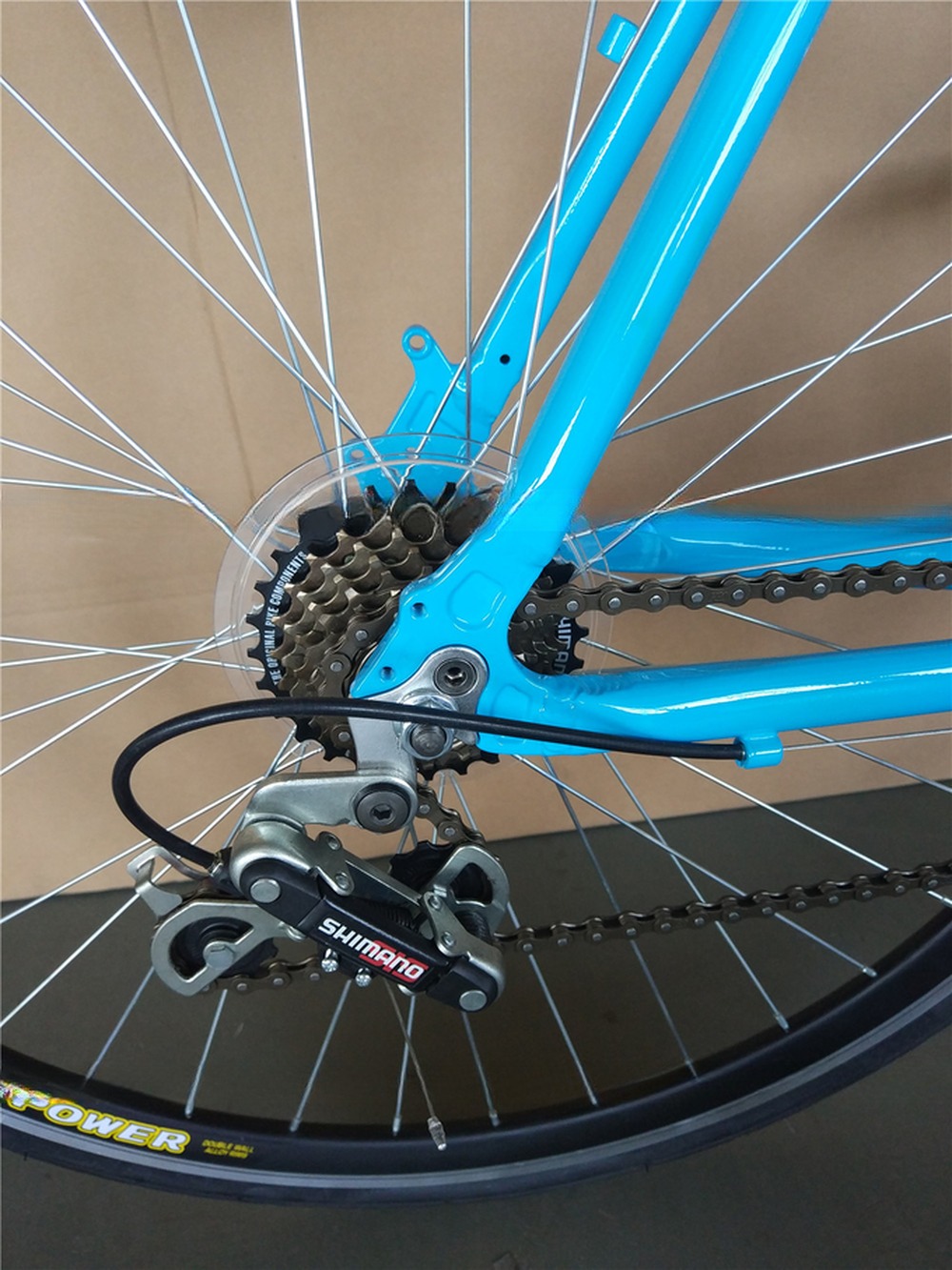Customize Men's Road Cycle Bicycle with Hard Frame Type and Aluminum Frame Material