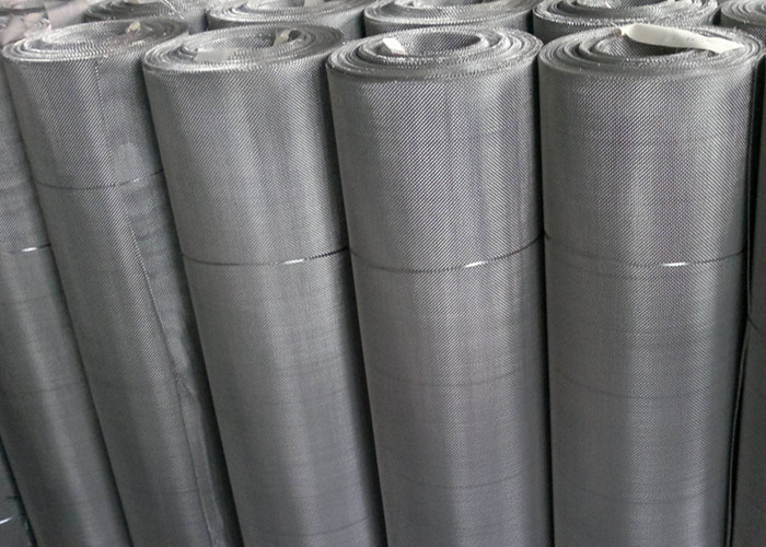 Alloy Woven Wire Cloth Mesh , Monel Wire Mesh Low Elongation Carious Hole Shapes
