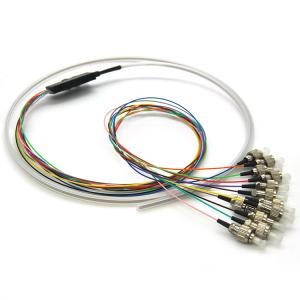 China Flat Ribbon FC/PC SM G657A2 G652 Fiber Optic Pigtail wholesale