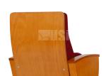 Excellent Plywood Auditorium Commercial Theater Seating With Polished Alu