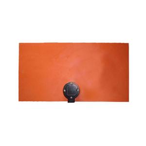 China 480V 200 Degree Fiberglass Reinforced Flexible Heaters Silicone Rubber wholesale
