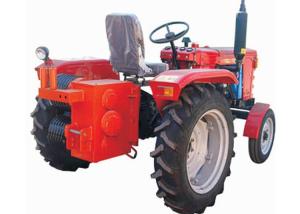 China Double Drum Tractor Drawn Winch / Walking Tractor Winch / Tractor Machine wholesale