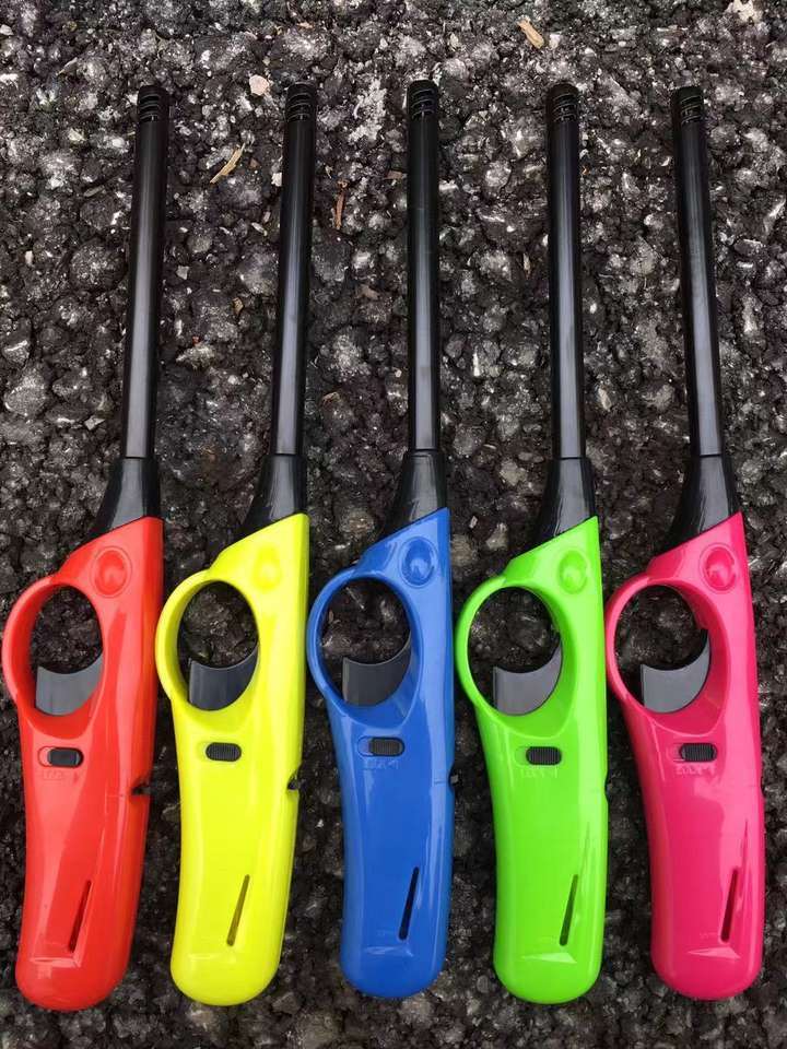 Competive Discount Refillable Electric Kitchen BBQ Lighter Candle Lighter with Metal Tube Dy-B006
