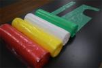 Colorful Lightweight Disposable Polyethylene Aprons For Haircut / Hospitals