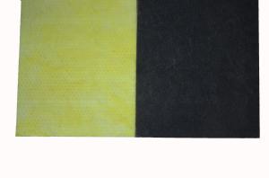 China Sound Absorption Glass Wool Board Faced With Black Glass Tissue wholesale