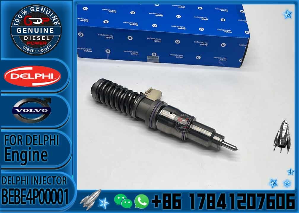 High Quality New Diesel Fuel Injector BEBE4P01003 BEBE4P00001 21652515 For DETROIT Auto Engine Fuel Injector Assy
