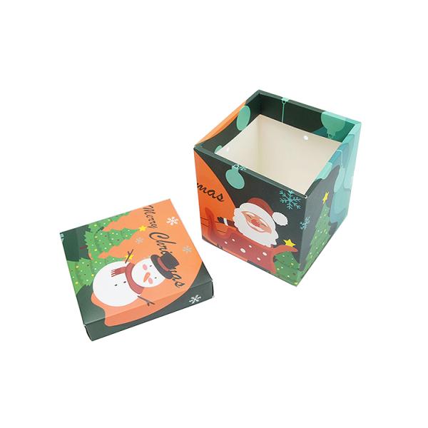 Customized Empty Luxury Cardboard Paper Gift Box for Christmas Custom Size Accepted