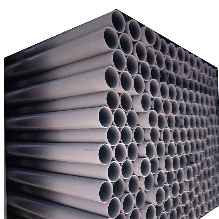 Standard Thickness Round PVC Pipe DIN 8062 Manufactured for Water Well by Wholesaler