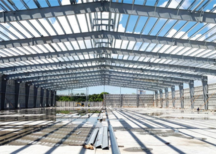 Portal Steel Structure Workshop Construction With Optional Insulation Available