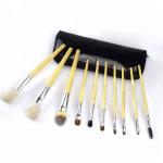 Soft Animal Hair 7pcs Luxury Makeup Brush Set For Setting Powder