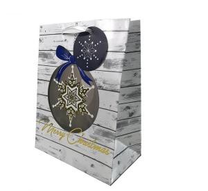 China Glossy Surface Custom Printed Paper Bags High Bearing Capacity For Business wholesale