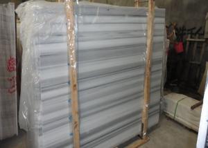 China White And Grey Marble Stone Slab Marble Wall Panels For Showers Huge Size wholesale