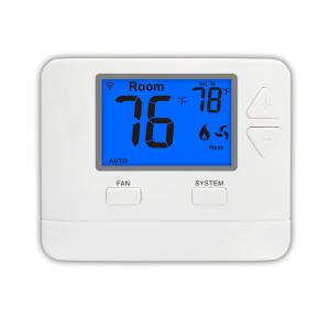 China 24V WIFI Non Programmable Digital Heat Pump Thermostat STN721W wholesale