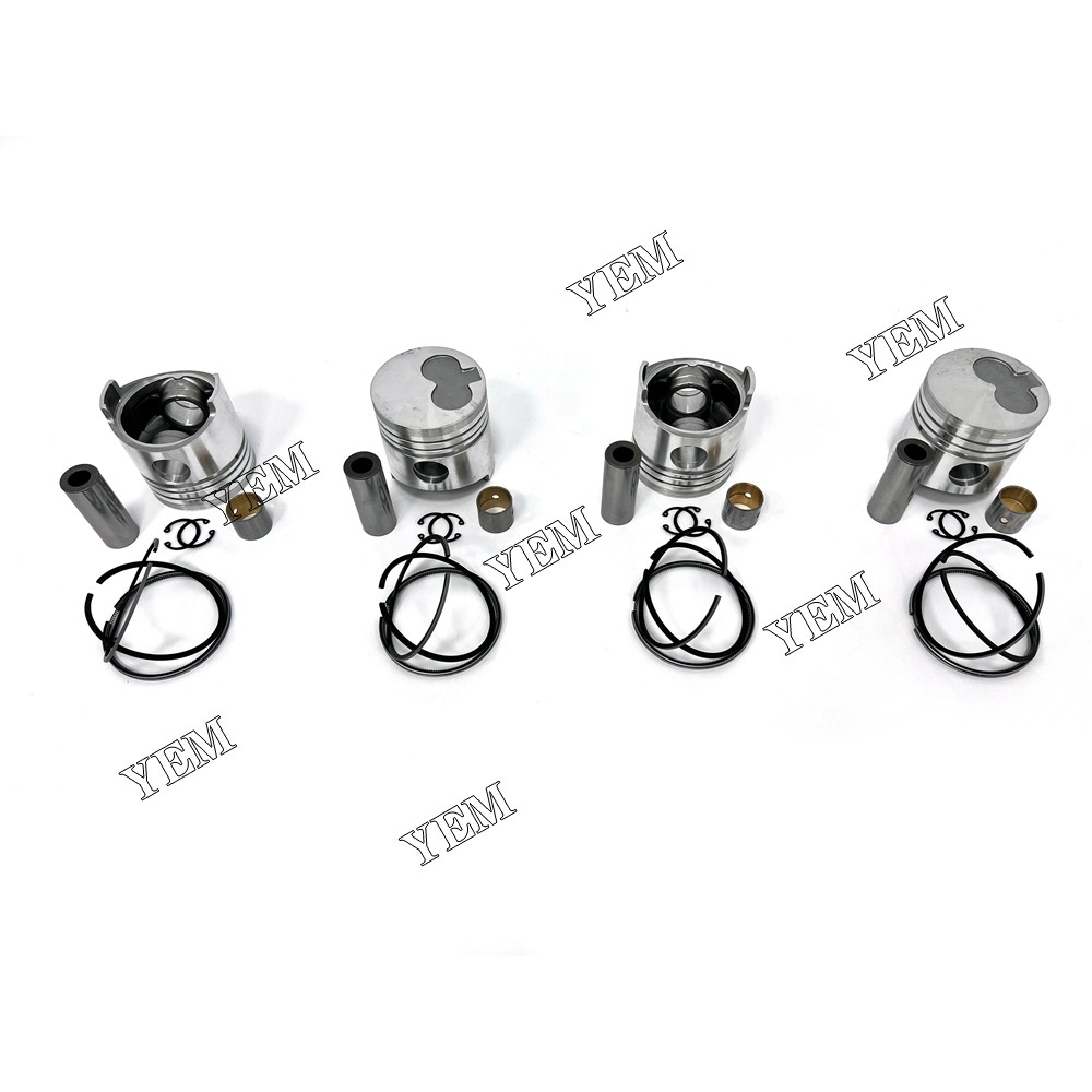 Piston With Rings For Mazda Excavator Parts S2