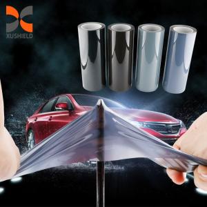 China Smoky Black PPF 7.5mil Self-Healing TPU Headlight Tint Film Anti Small Scratches Protect TPU Car Lamp Tint Film wholesale