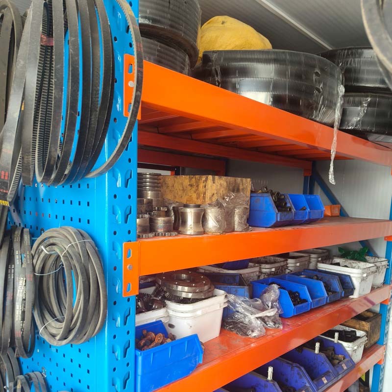 5 Shelves Customized And Adjustable Boltless Metal Shelving For Supermarket Needs