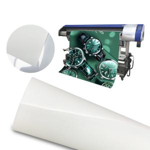 China Waterproof Tear Resistant White PET Poster Frontlit Printing Backlit Film wholesale