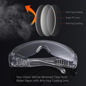 China SAFEYEAR SG035 Safety Glasses Goggles Anti Scratch Anti Fog Medical Safety Glasses wholesale