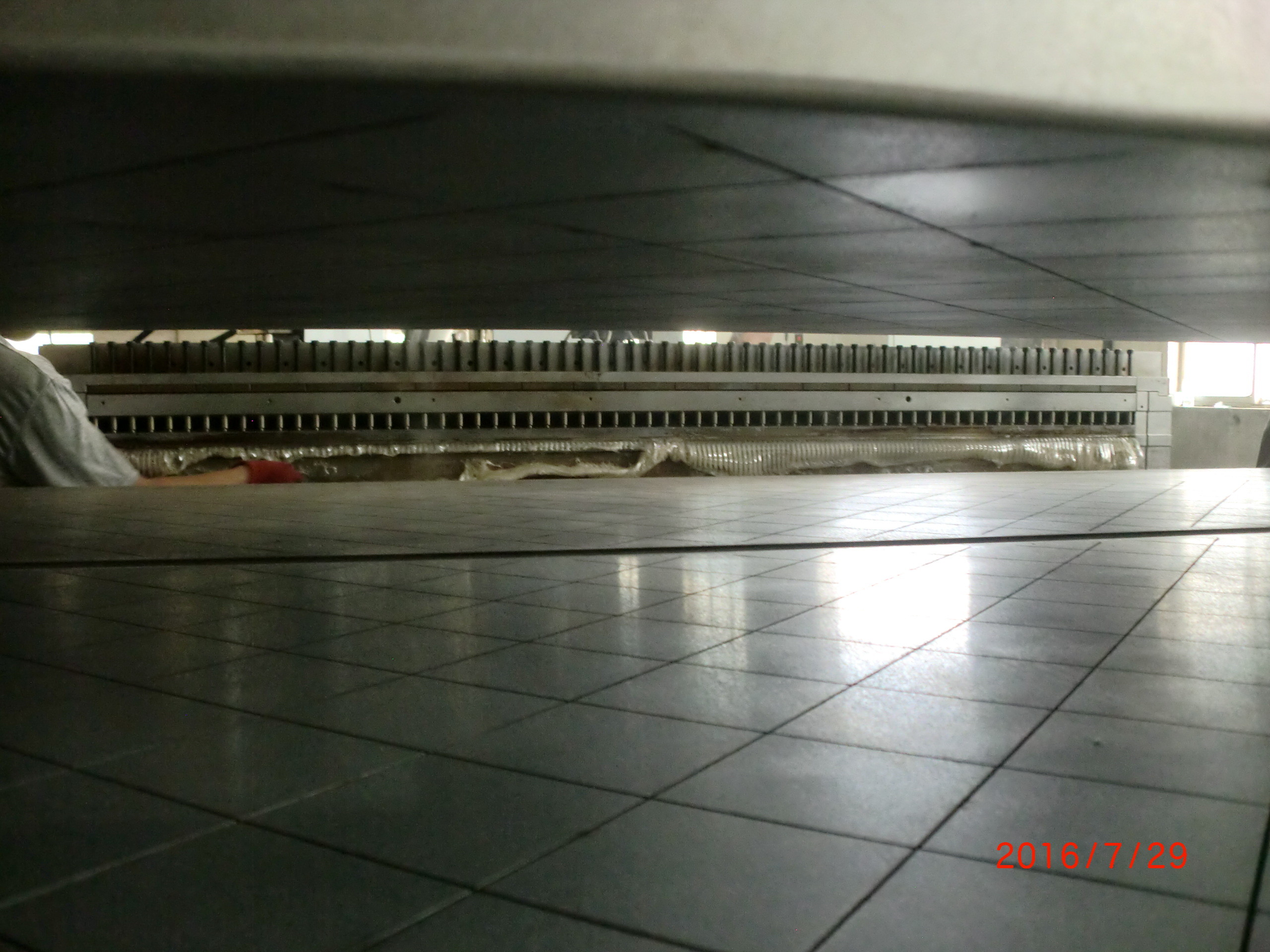 PC Plastic Sheet Extrusion Line , Single Screw Extruder Machine Low Noise