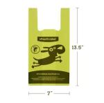Disposable PLA Water Soluble Poop Bags With Dispenser