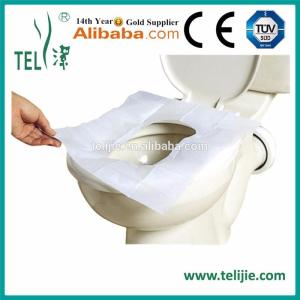 China Woodpulp 50gsm Disposable Potty Seat Covers Foldable wholesale