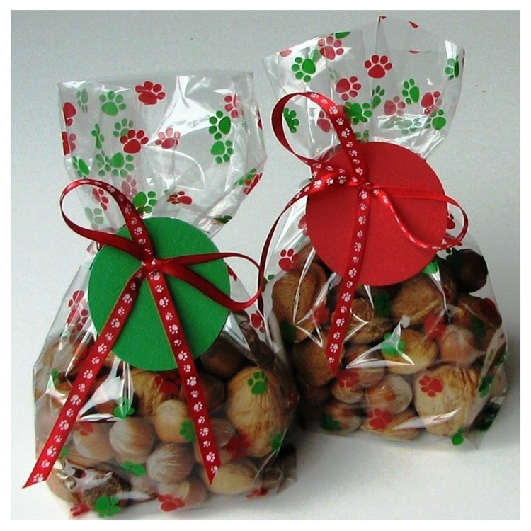 Christmas Party Favor Treat Bags Food Grade Safe For Packing Candies