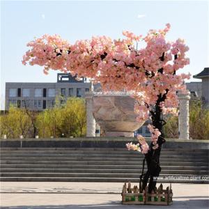 China 1 Side 2.5m Artificial Blossom Tree Silk Flowers Wedding For Park Decoration wholesale