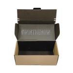Luxury Electronic Commerce Shipping Box With Flute Material And Ribbon