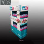 Customize FSDU Attractive Corrugated Cardboard Pallet display stand
