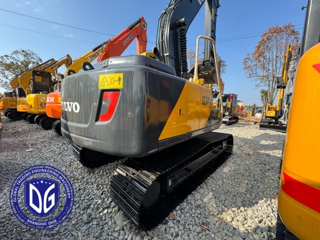 Ec140 14 Ton Used Volvo Excavator Long Lasting Undercarriage Hydraulic Machine