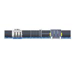 Automatic vertical glass production line