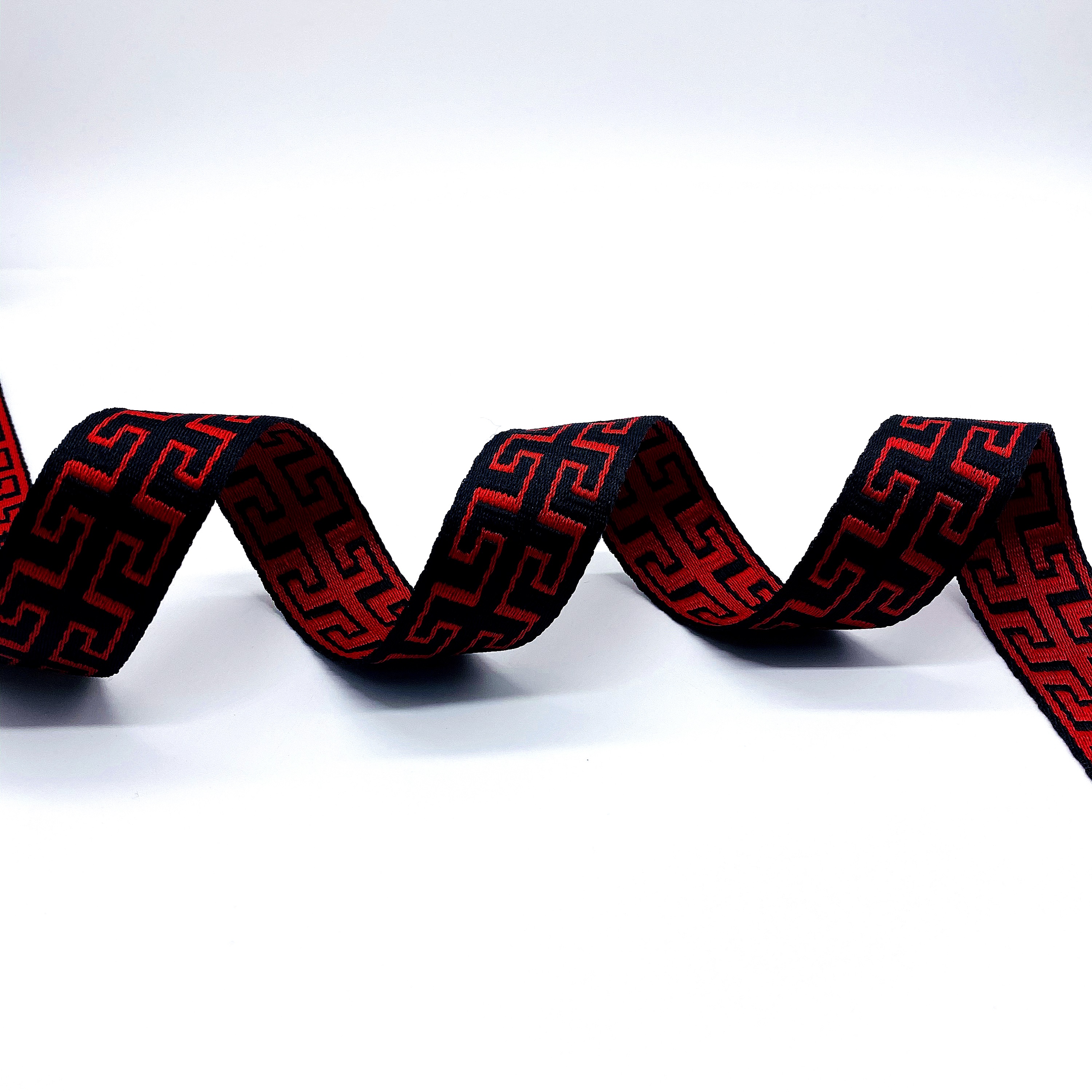 600D PP yarn 100% Polyester Jacquard Elastic Band for Garment Shoes Home Textile polypropylene webbing