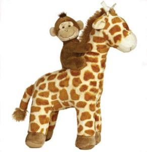 China Lovely Giraffe with babay Monkey Plush Toys wholesale