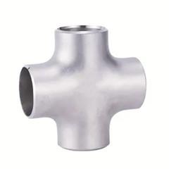 China ASTM B16.9 4 Way Stainless Steel Pipe Fittings Black Stainless Steel Cross wholesale