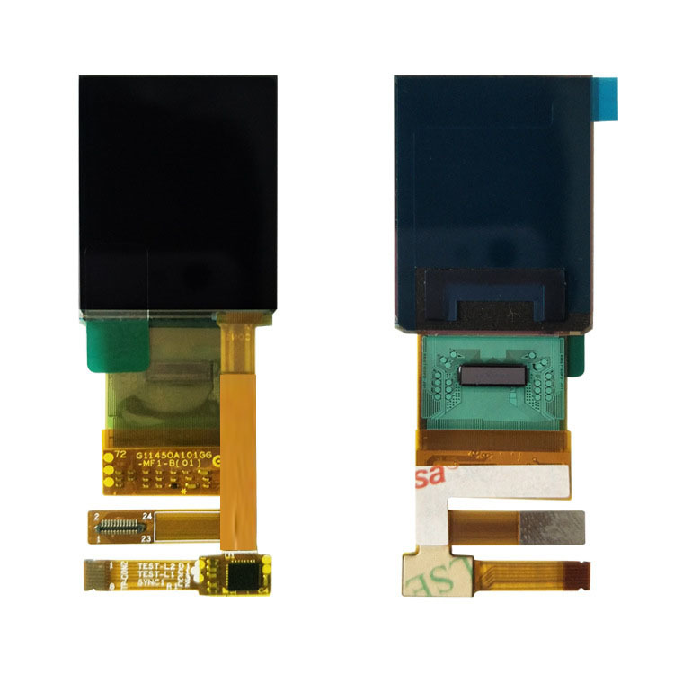 1.45 inch AMOLED display side view